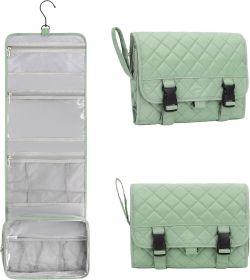 Relavel Travel Hanging Toiletry Bag for Men Women Travel Kit Shaving Bag Waterproof Large Makeup Bag Wash Bag Makeup Organizer Cosmetic Case for