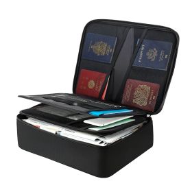 Fireproof Document Box, 1832 Fahrenheit Heat Insulated Fireproof & Waterproof Box with Lock