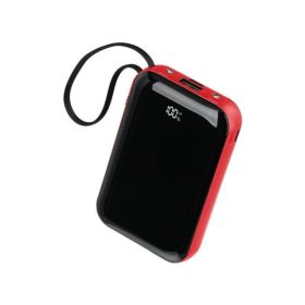 Universal Charging Companion  Power Bank - Suitable For A Variety Of Scenarios, With Portability And Multiple Capacities, Fast Charging And Wirel (Options: Red)