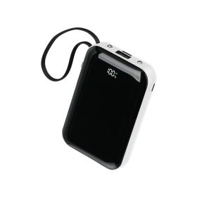 Portable Power Bank With Fast & Wireless Charging - High Capacity Battery Pack For IPhone, Android & AirPods, Travel-Friendly Emergency Charger W (Options: BS480white)