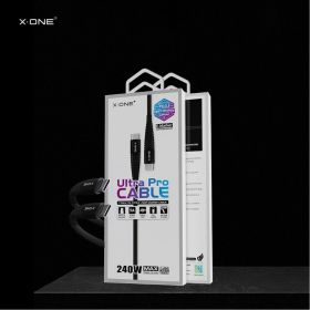 New 240W Dual Type-C Fast Charging Cables (Options: Black)