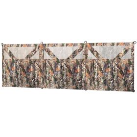Camping Hunting Blind, 3-Panel Blind See Through for Hunting Camping 176" x 58.3" Camouflage (Options: Camouflage-1080x140x140 mm)