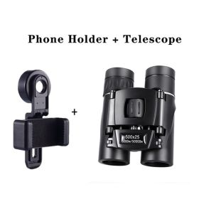 Binoculars, Folding, Phone Holder Accessory (Items: 500x25 Set)