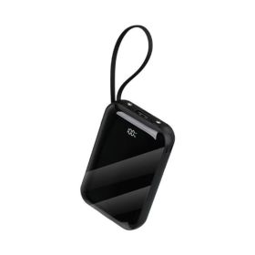 Universal Charging Companion  Power Bank - Suitable For A Variety Of Scenarios, With Portability And Multiple Capacities, Fast Charging And Wirel (Options: Black)